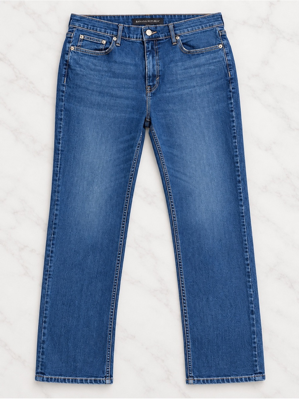 Banana Republic Girlfriend Jeans Size 31/12 – Medium Wash Denim - Picture 5 of 6